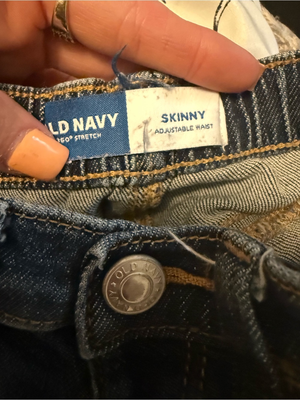 Old Navy Kids Skinny Jeans in Dark Blue Wash